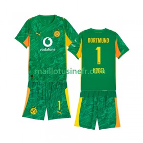 Maillot de Foot Borussia Dortmund Gregor Kobel 1 Gardien Domicile 2025-26 - Enfant